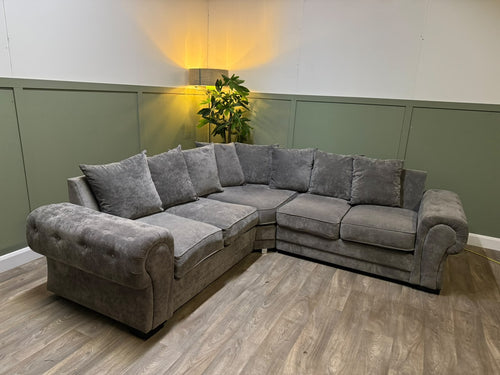 Grey chesterfield corner sofa RS-009 – photo 1