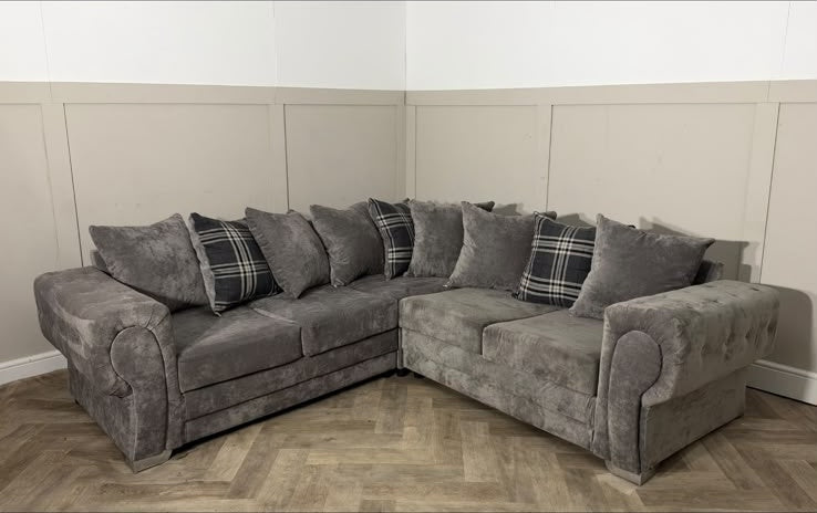 Grey Corner Sofa – RS-011 – photo 1